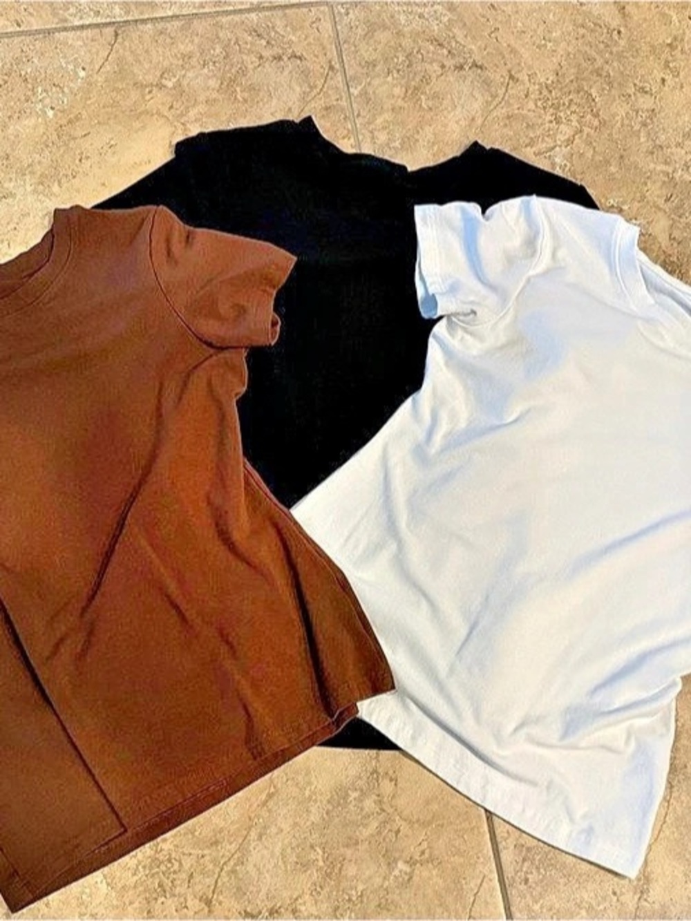 Lot of 3 Everdsy Short Sleeve Tees Size Medium - Nice Quality. Brand new.